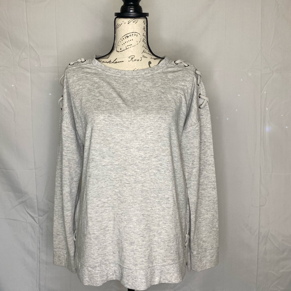 Cable & Gauge heather sweater